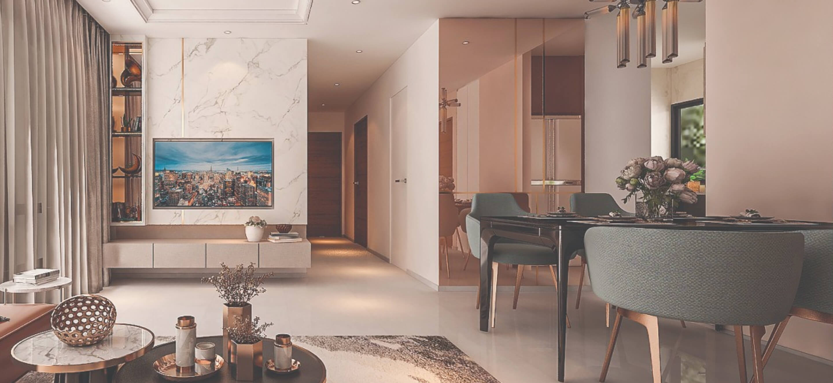 Modern classic living room by Home & Me