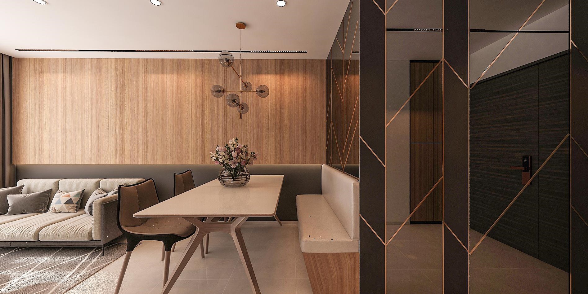 Modern classic dining